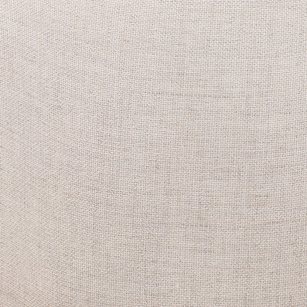 Dovetail Jacquelyn Dining Chair Off White Beige and Light Natural Polyester Upholstery and Elm Wood DOV10793-OFWT