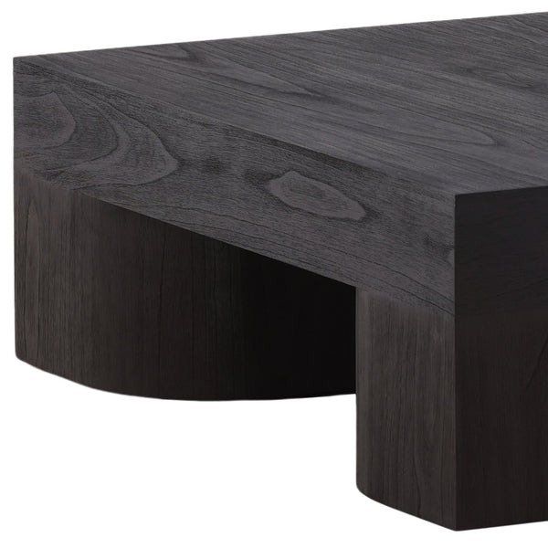Karina Living Juna Coffee Table - Elegant Dark Brown Centerpiece with Spacious Surface for Modern Living Rooms DOV11513-DKBR