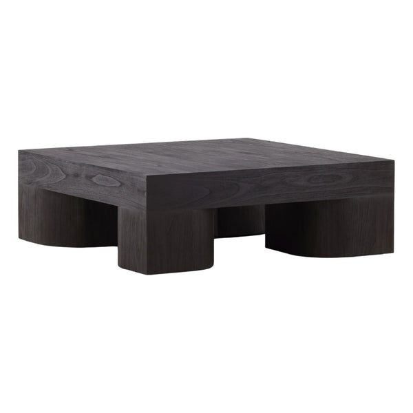 Karina Living Juna Coffee Table - Elegant Dark Brown Centerpiece with Spacious Surface for Modern Living Rooms DOV11513-DKBR