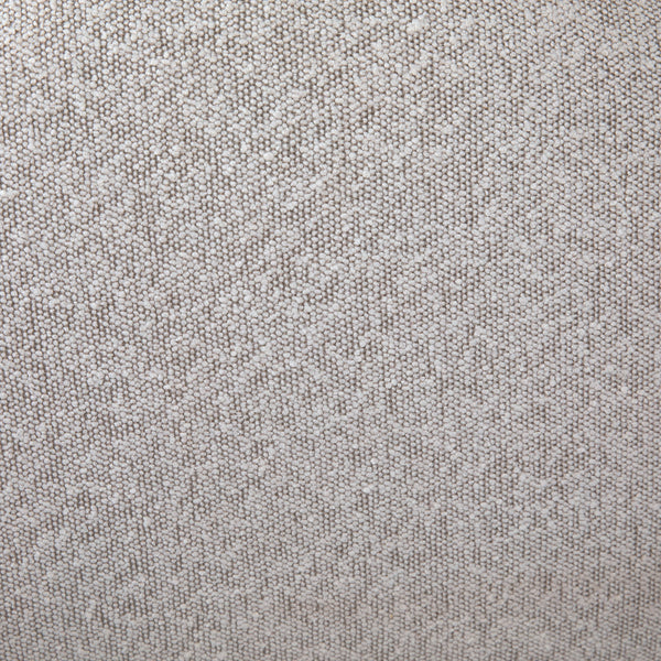 Dovetail Blake Occasional Chair Black Metal Frame with Natural Wood Armrests and Beige Boucle Fabric Mindi Wood and Metal Frame with Polyester Blend Upholstery DOV11648