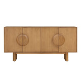 Dovetail Jada Sideboard Mindi Wood Veneer - Natural 