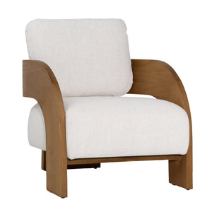 Dovetail,Accent Armchairs,,Beige and Natural,Linen Blend Upholstery and Mindi Wood,Freight,Beige,Light Brown,,Fabric,Wood,Wood,,REGULAR 15,$1500 - $1750 Maravi Occasional Chair DOV11695-BEIG Dovetail Dovetail