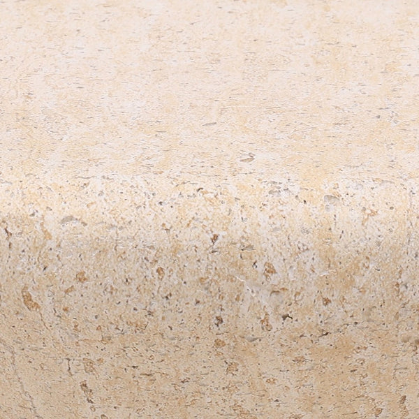Karina Living Marcellus Outdoor End Table - Stylish Faux Travertine Accent for Patios, Decks & Garden Spaces DOV14511-NATL