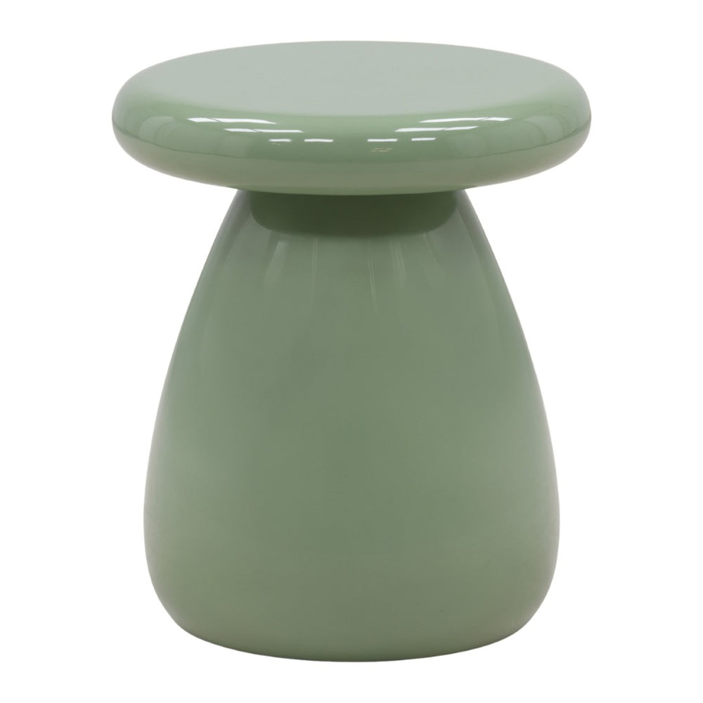 Karina Living Artem Modern Green End Table - Lightweight Concrete Accent Table for Stylish Living Spaces DOV14520-GREN