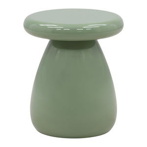 Karina Living Artem Modern Green End Table - Lightweight Concrete Accent Table for Stylish Living Spaces DOV14520-GREN