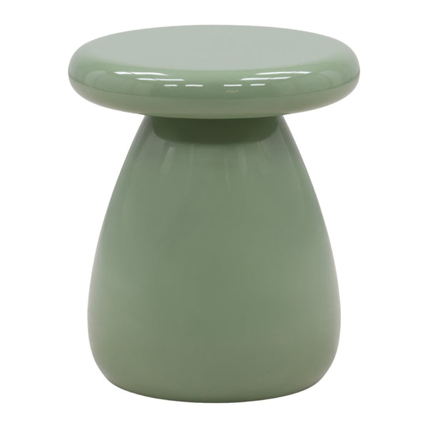 Karina Living Artem Modern Green End Table - Lightweight Concrete Accent Table for Stylish Living Spaces DOV14520-GREN