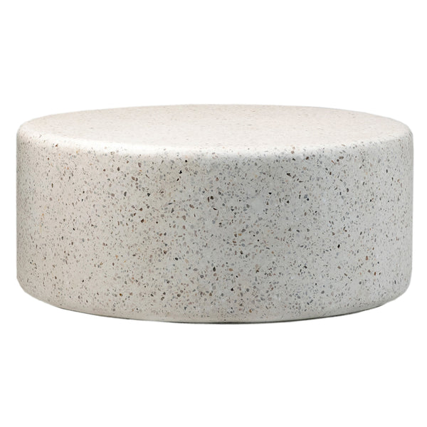 Dovetail Adriti Coffee Table Off White Terrazzo Terrazzo DOV14573