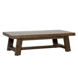 Dovetail Ronnie Coffee Table Reclaimed Mango Wood - Medium Brown 