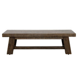 Dovetail Ronnie Coffee Table Reclaimed Mango Wood - Medium Brown 