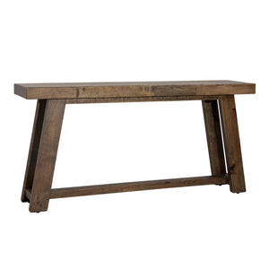 Dovetail Ronnie Console Table Reclaimed Mango Wood - Medium Brown 