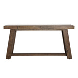 Dovetail Ronnie Console Table Reclaimed Mango Wood - Medium Brown 