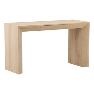 Karina Living Oakford Desk Light - Minimalist Natural Oak Desk for Stylish Home Offices & Creative Spaces, 52" L DOV16523-LTNT