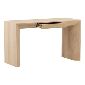Karina Living Oakford Desk Light - Minimalist Natural Oak Desk for Stylish Home Offices & Creative Spaces, 52" L DOV16523-LTNT