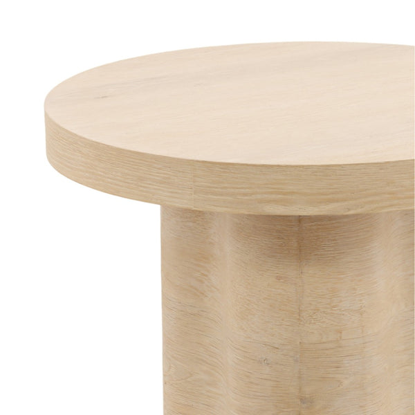 Karina Living Kyrell Light Natural Side Table – Stylish Scandinavian Design, Versatile & Perfect for Small Spaces DOV16528-LTNT