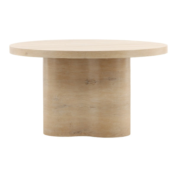 Karina Living Kyrell Dining Table in Light Natural – Modern Oak Veneer Square Design for Stylish Dining Spaces DOV16530-LTNT
