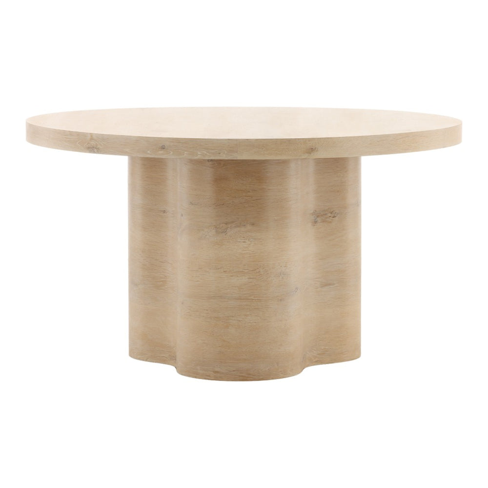 Karina Living Kyrell Dining Table in Light Natural – Modern Oak Veneer Square Design for Stylish Dining Spaces DOV16530-LTNT