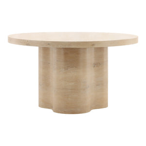 Karina Living Kyrell Dining Table in Light Natural – Modern Oak Veneer Square Design for Stylish Dining Spaces DOV16530-LTNT
