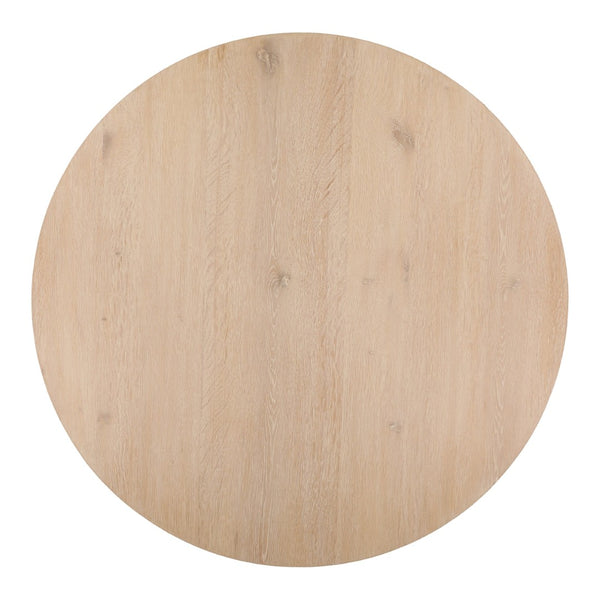 Karina Living Kyrell Dining Table in Light Natural – Modern Oak Veneer Square Design for Stylish Dining Spaces DOV16530-LTNT