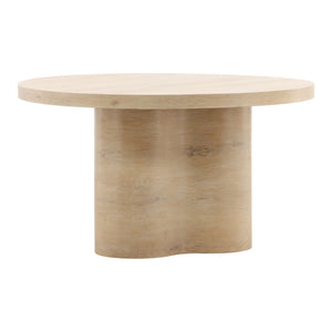 Karina Living Kyrell Dining Table in Light Natural – Modern Oak Veneer Square Design for Stylish Dining Spaces DOV16530-LTNT