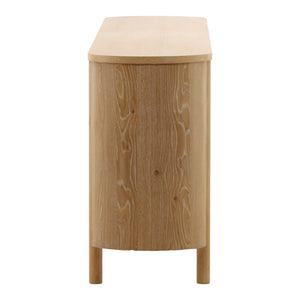 Karina Living Raelyn Sideboard Natural - Mid-Century Modern Storage Solution for Dining & Living Spaces, 84" Long DOV18046-NATL