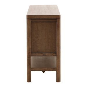 Karina Living Estrada Dark Brown Sideboard - Elegant Storage Solution with Timeless Craftsmanship for Any Room DOV18047-DKBR