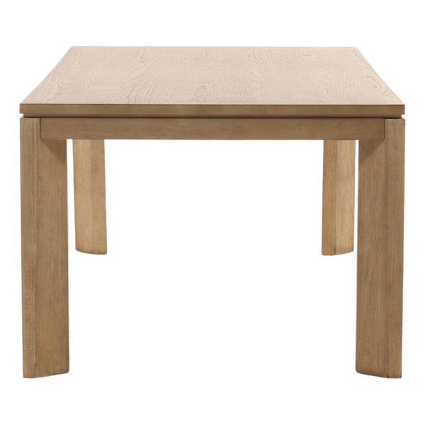 Karina Living Kirsten Dining Table in Natural Finish – Modern Farmhouse Design for 6-8 Guests with Oak Top DOV18082-NATL