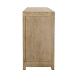 Dovetail Roux Dresser Light Warm Wash Light and Grey Warm Wash Finish Solid Pine Wood and Pine Veneer DOV18162-LTWW