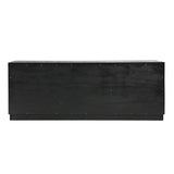 Dovetail Humphreys Side Board Black Black Pine Wood DOV18167-BLCK