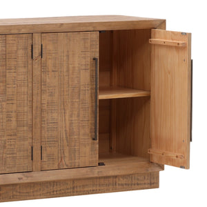 Karina Living Humphreys Sideboard in Natural Pine - Versatile Storage Solution for Dining, Living & Entryway Spaces DOV18167-NATL