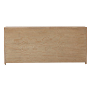 Karina Living Delacruz Mid-Century Sideboard 80.3" - Natural Wood Finish, Spacious Storage & Timeless Design DOV18168-NATL-80