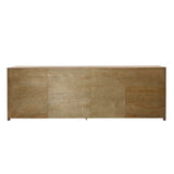 Dovetail Delacruz Sideboard Natural Natural Rubber Wood and Oak Veneer DOV18168-NATL