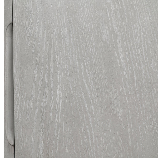 Dovetail Maiya Side Board Light Grey Light Grey Wash Rubber Wood and Oak Veneer DOV18169-LTGY