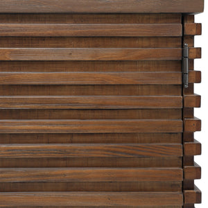 Dovetail Essie Sideboard Acacia Wood and Veneer - Medium Brown 