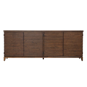 Dovetail Essie Sideboard Acacia Wood and Veneer - Medium Brown 
