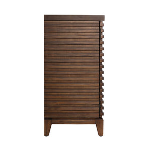 Dovetail Essie Sideboard Acacia Wood and Veneer - Medium Brown 