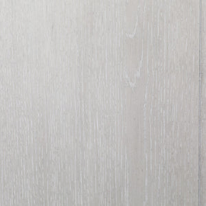 Dovetail Maiya Bookcase Rubber Wood and Oak Veneer - Light Grey 