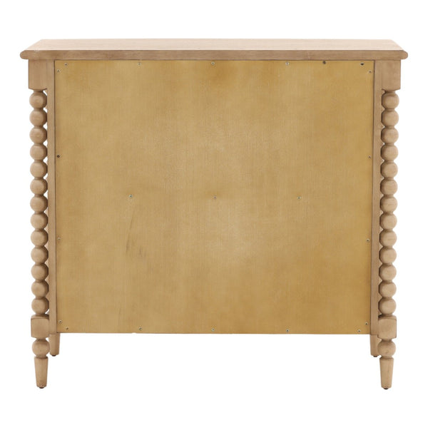 Karina Living Marcellina Dresser in Natural Finish - Stylish Solid Rubberwood with Ample Storage for Every Room DOV18205-NATL