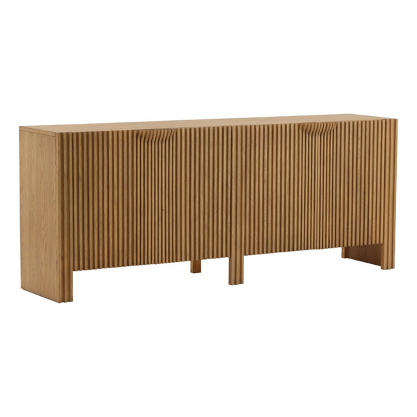 Karina Living Fallon Sideboard Natural 78" - Stylish Solid Oak Storage Solution for Modern Dining & Living Spaces DOV18209-NATL-78