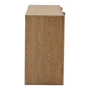 Karina Living Fallon Sideboard Natural 78" - Stylish Solid Oak Storage Solution for Modern Dining & Living Spaces DOV18209-NATL-78