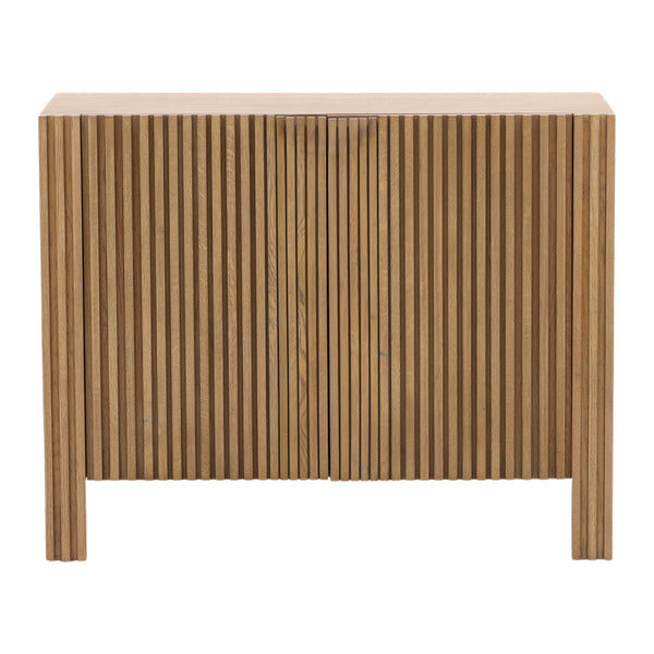 Dovetail Fallon Sideboard Natural Natural Oak Wood and Oak Veneer DOV18209-NATL