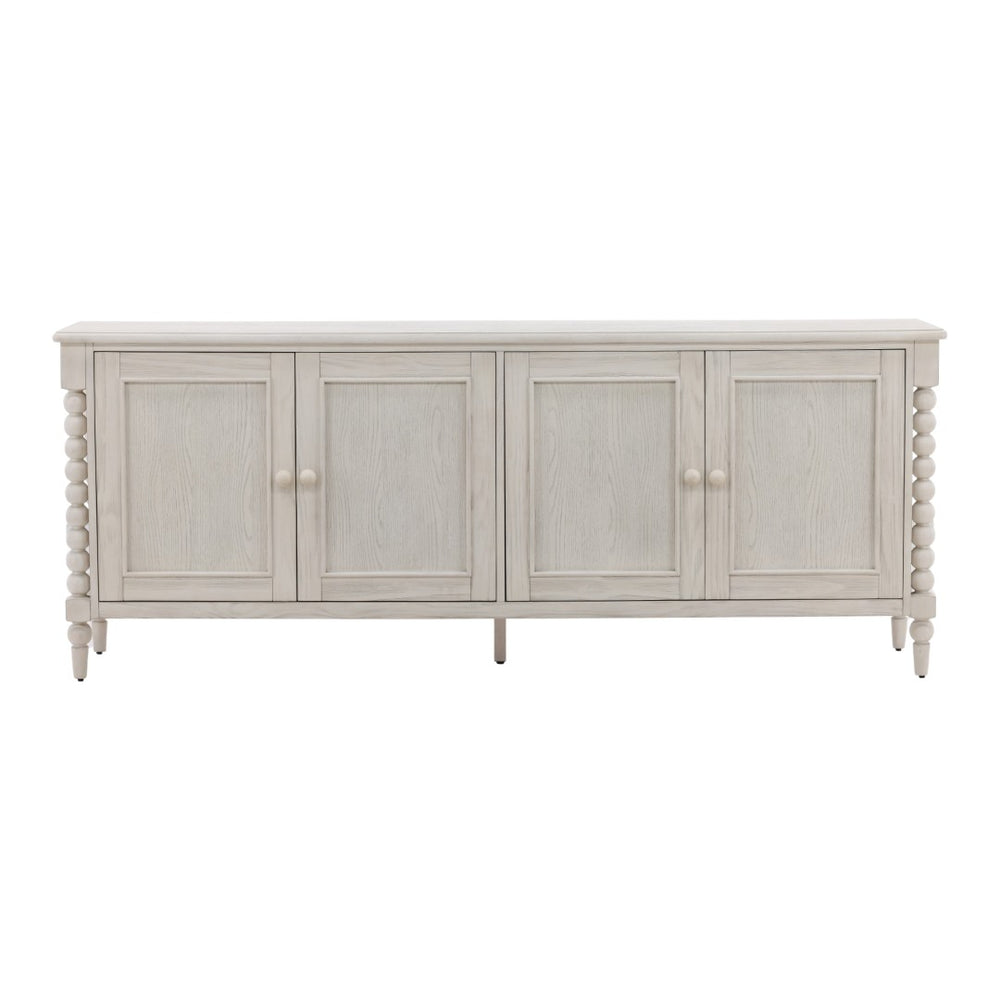 Karina Living Marcellina Sideboard in Whitewash - Stylish Storage Solution for Modern, Coastal & Farmhouse Decor DOV18225-WHTW