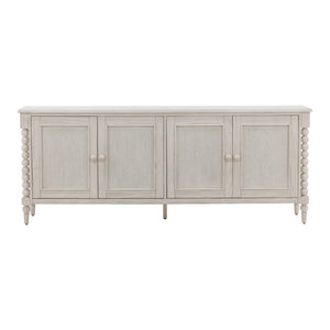 Karina Living Marcellina Sideboard in Whitewash - Stylish Storage Solution for Modern, Coastal & Farmhouse Decor DOV18225-WHTW