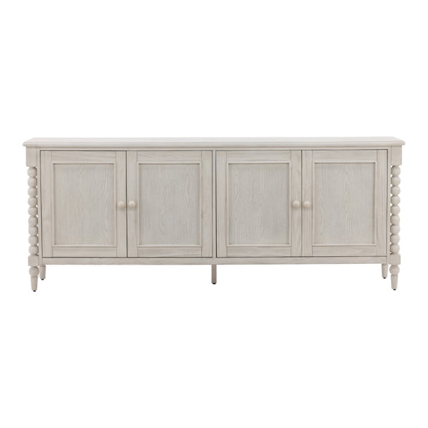 Karina Living Marcellina Sideboard in Whitewash - Stylish Storage Solution for Modern, Coastal & Farmhouse Decor DOV18225-WHTW
