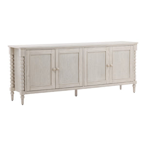 Karina Living Marcellina Sideboard in Whitewash - Stylish Storage Solution for Modern, Coastal & Farmhouse Decor DOV18225-WHTW
