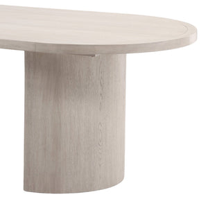 Karina Living Sarai Dining Table in Light Grey - Modern Rubberwood Design for Stylish Dining & Entertaining Spaces DOV18231-LTGY