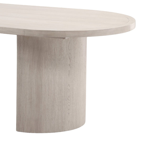 Karina Living Sarai Dining Table in Light Grey - Modern Rubberwood Design for Stylish Dining & Entertaining Spaces DOV18231-LTGY