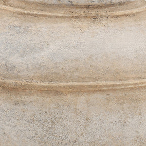 Karina Living Luciano Vase - Hand-Finished Terracotta Accent for Natural Home Décor, Unique Artisan Design Piece DOV22048-NATL