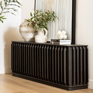 Karina Living Luciano Vase - Hand-Finished Terracotta Accent for Natural Home Décor, Unique Artisan Design Piece DOV22048-NATL