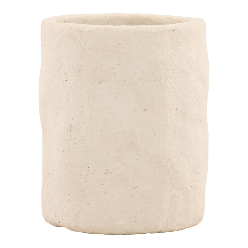 Karina Living Sillas Planter: Modern Cement Planter for Indoor & Outdoor Use, Perfect for Focal Plant Arrangements! DOV22055-OFWT