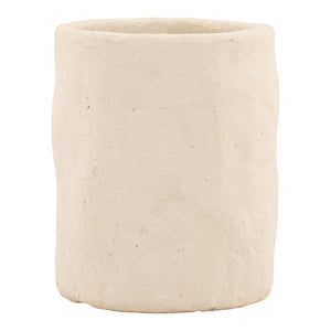 Karina Living Sillas Planter: Modern Cement Planter for Indoor & Outdoor Use, Perfect for Focal Plant Arrangements! DOV22055-OFWT